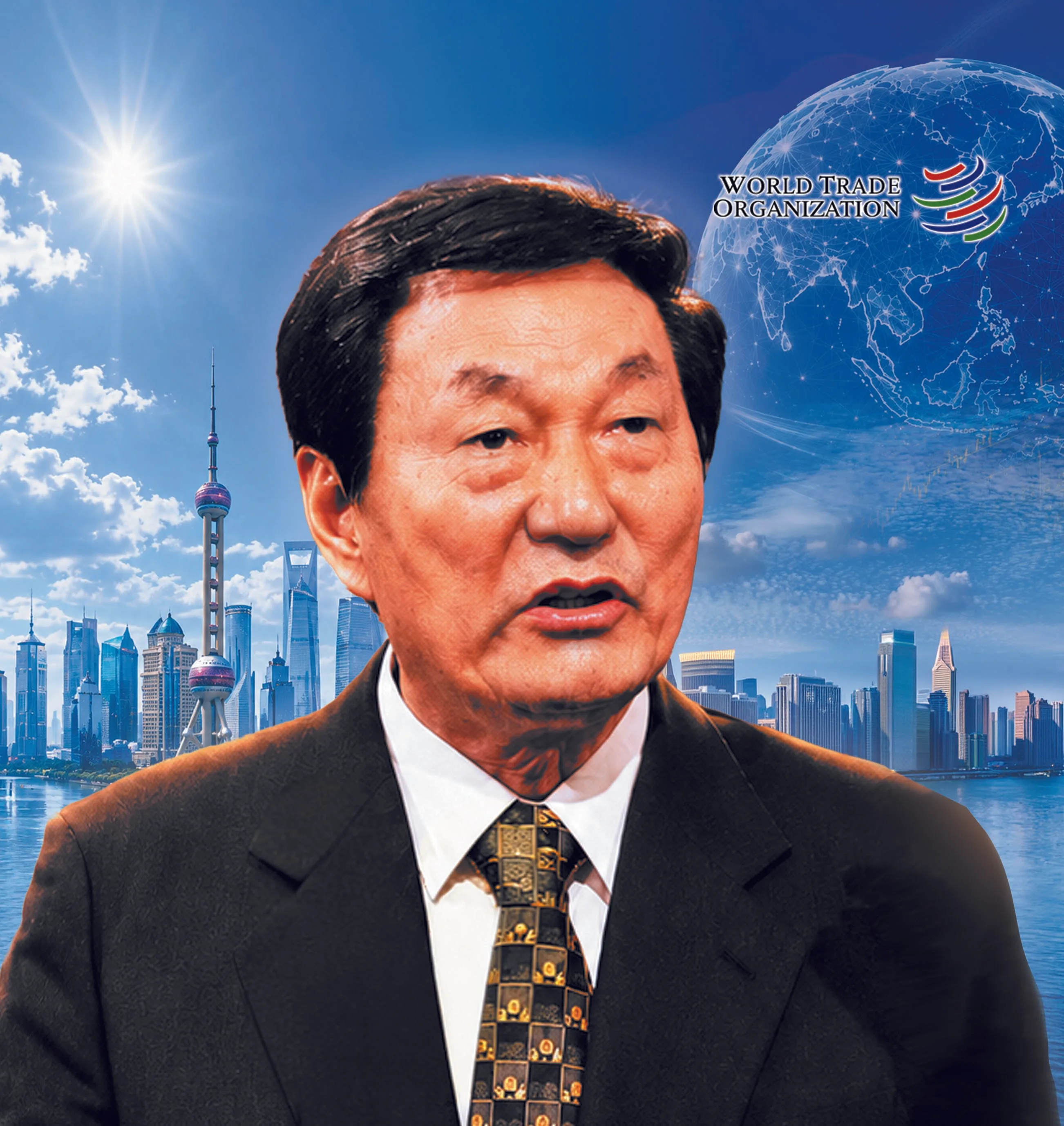 中國前總理朱鎔基。