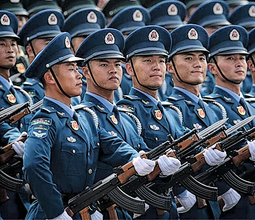 中國軍隊行列式