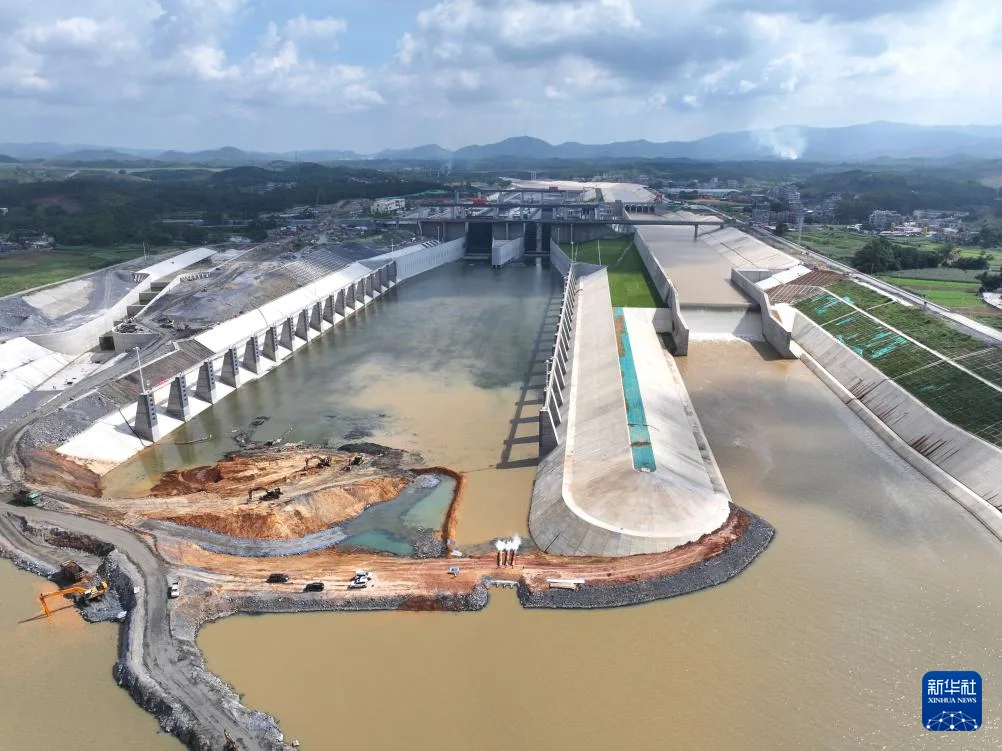 廣西平陸運河正式通航 打通西南出海至東盟新通道